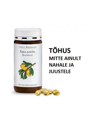 Argaania õli kapslid