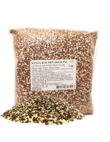 Kinoa kolmevärviline 1kg