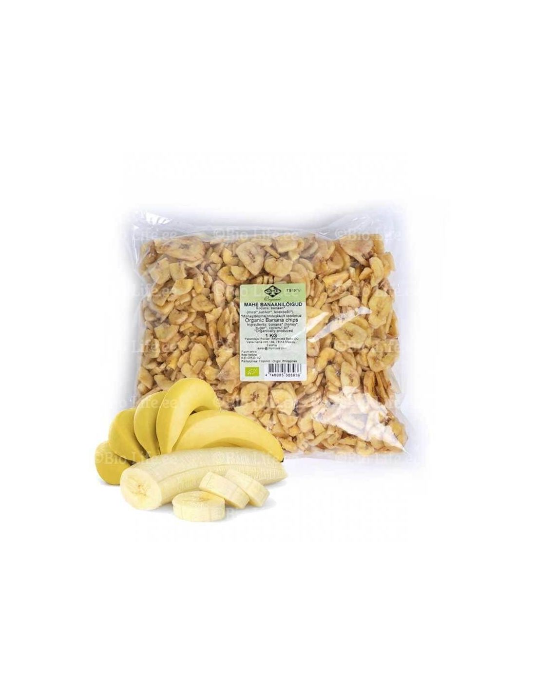 Mahe banaanilõigud 1kg