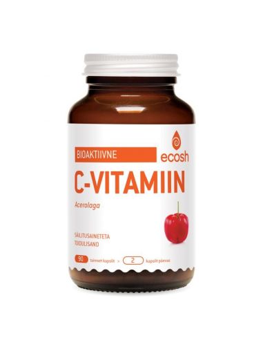 Bioaktiivne C-vitamiin Acerolaga