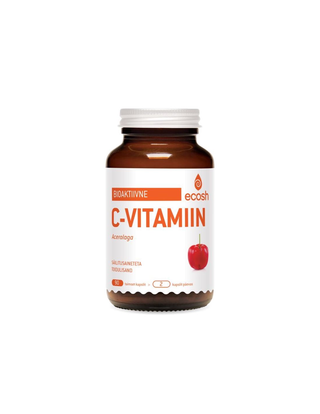 Bioaktiivne C-vitamiin Acerolaga