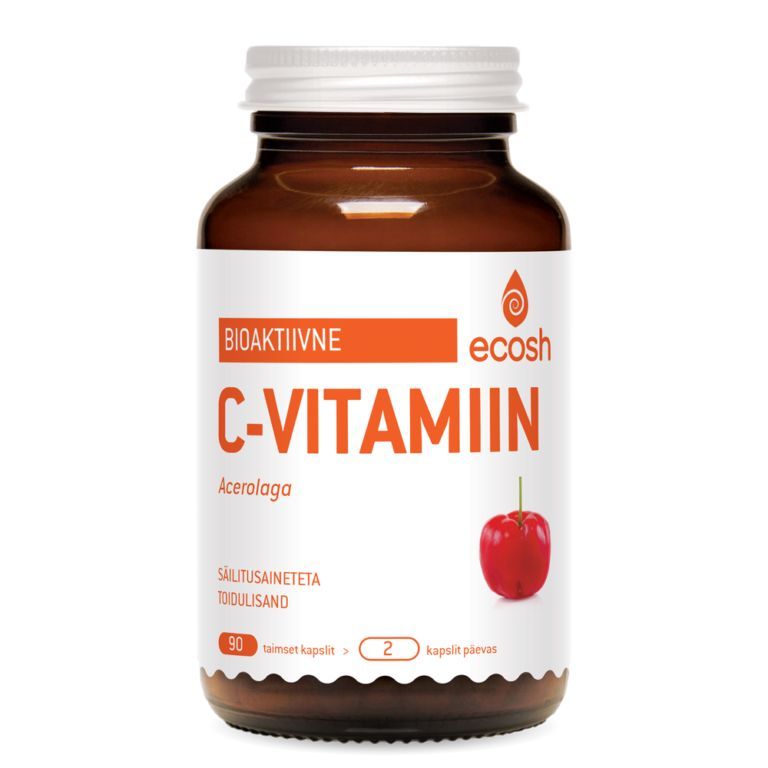 Bioaktiivne C-vitamiin Acerolaga