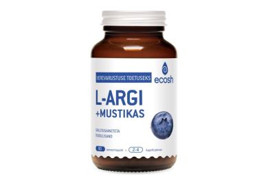 L-arginiin + mustikas