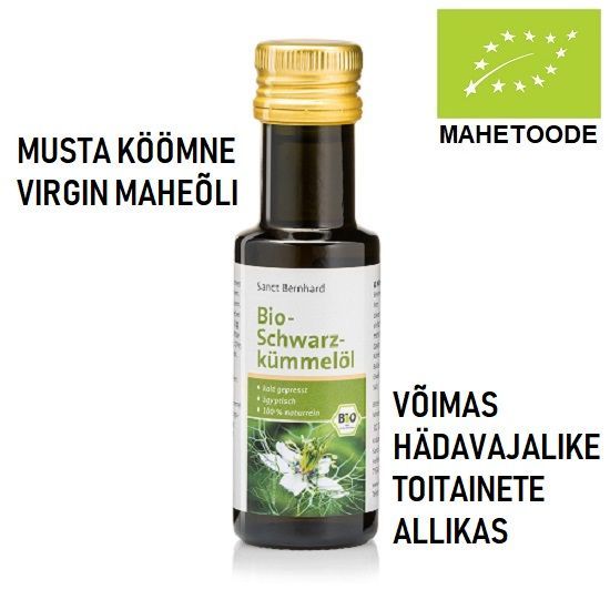 Mahe mustköömne õli 100ml