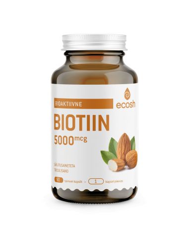 Biotiin 5000 μg- ilu vitamiin