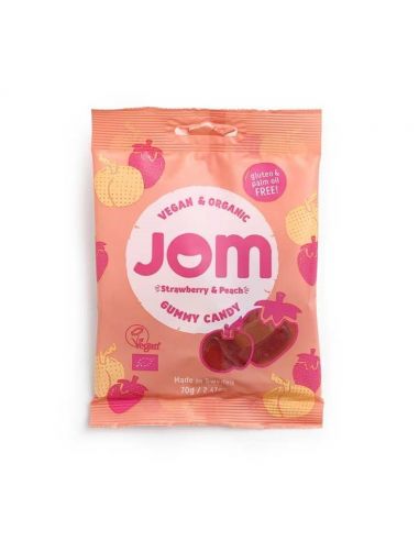 Mahe JOM Kummikommid – Maasikas ja Virsik 70g