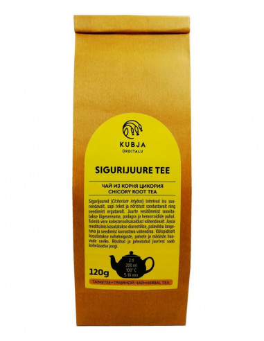 Kubja Ürditalu Sigurijuure tee 120 g – kuivatatud ja tükeldatud sigurijuur