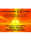 D3 vitamiin (4000 IU)  300 kps
                         