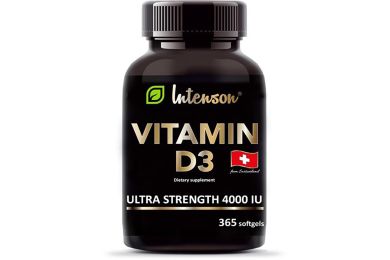D3 vitamiin (4000 IU)  365 kps
                         