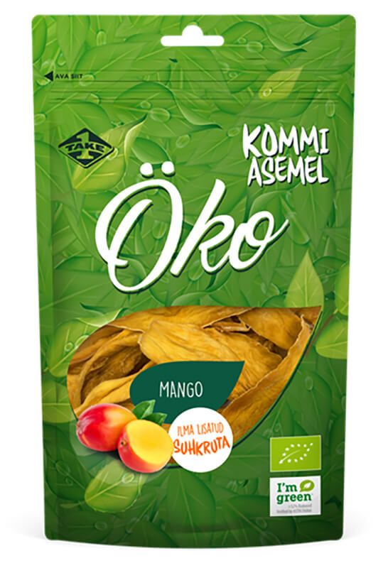 Ekologiški mango traškučiai...
                         