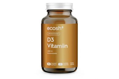 Liposoomne D3-vitamiin 90kps
                         