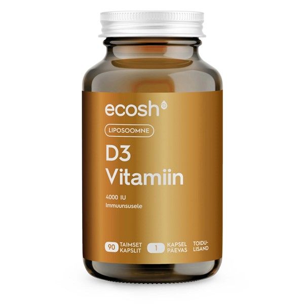 Liposoomne D3-vitamiin 90kps
                         