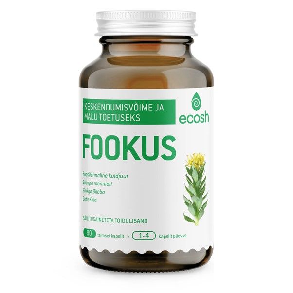 FOOKUS – keskendumisvõime...
                         