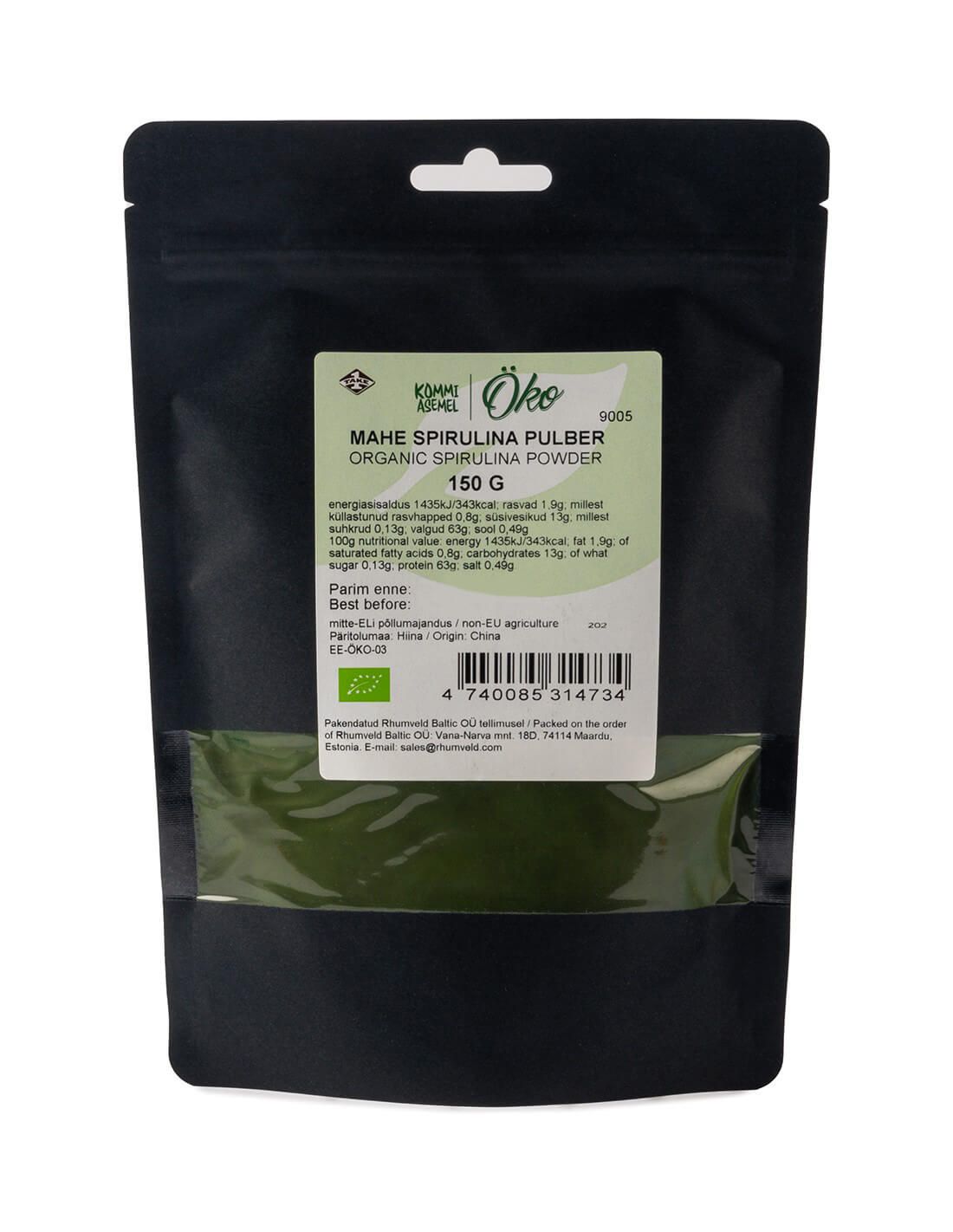 Mahe spirulina pulber 150g
                         