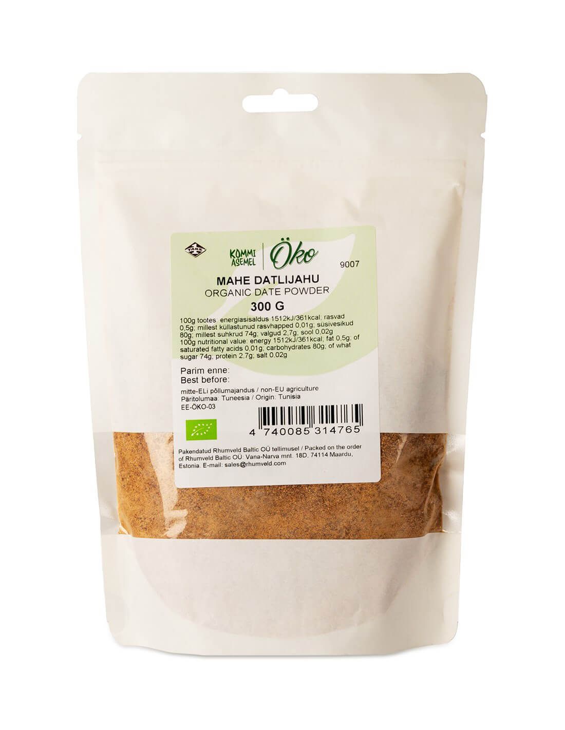 Ekologiški datulių miltai 300g
                         