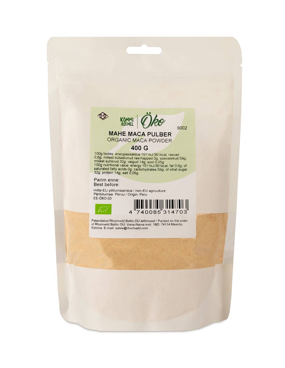 Mahe maca pulber 400g
                         