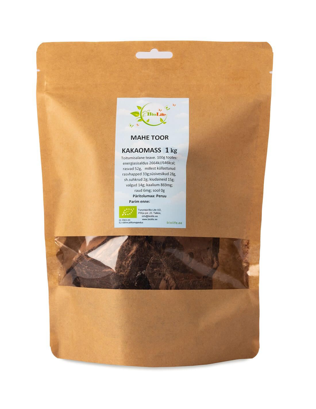 Mahe Peruu kakao 1kg
                         