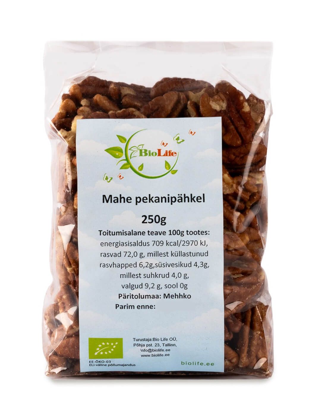 Mahe pekanipähkel 250g
                         