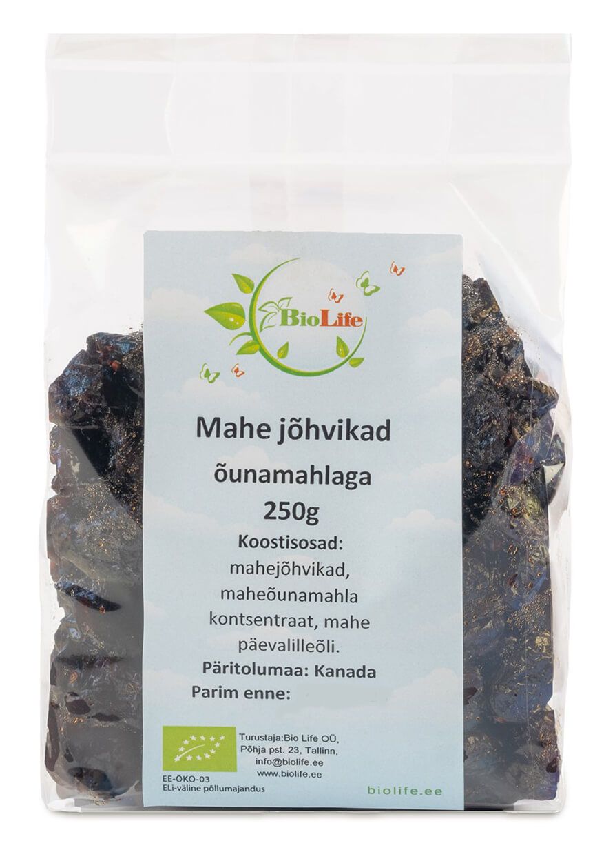 Mahe jõhvikad õunamahlaga 250g
                         