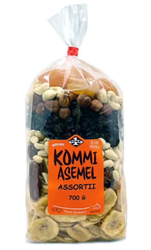 KOMMI ASEMEL - assortii 700g
                         