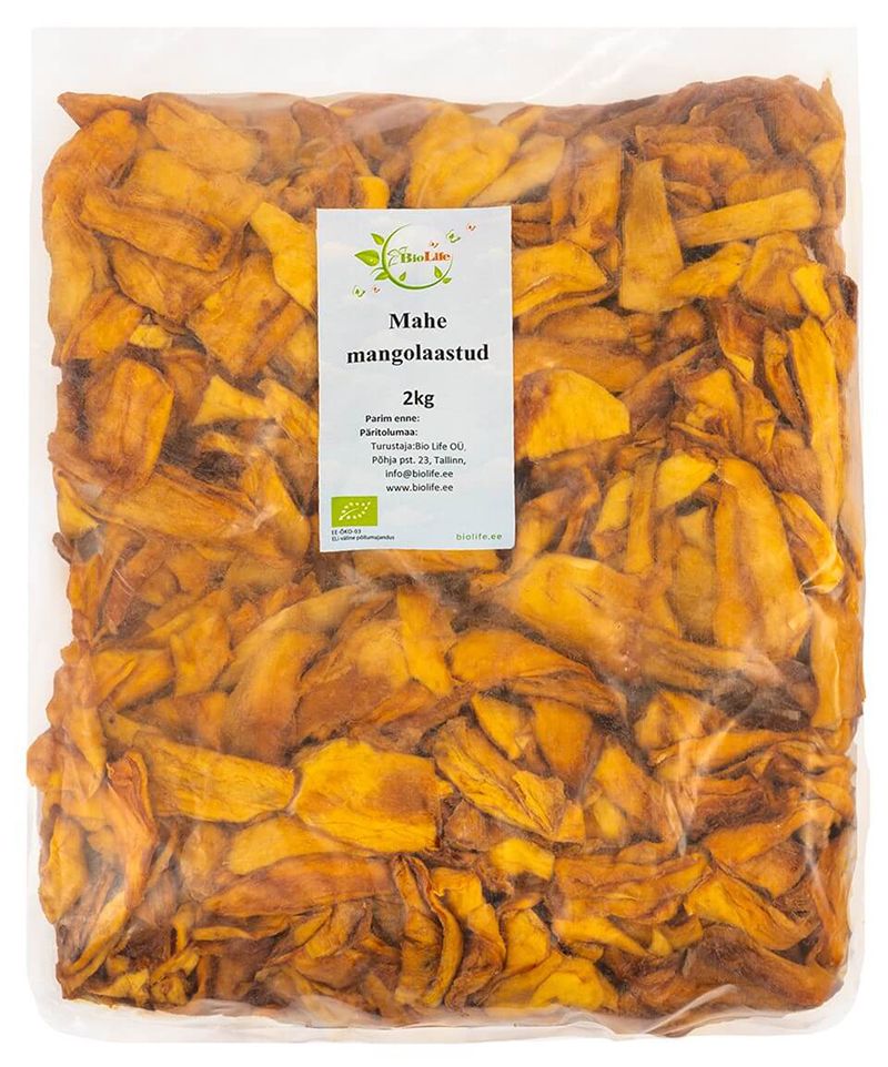 Ekologiški mango traškučiai...
                         