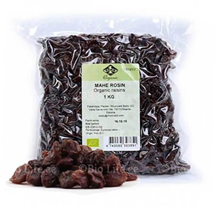 Ekologiškos razinos  1kg
                         