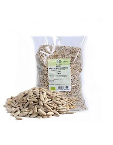 Päevalilleseemned mahe 1 kg – 100% looduslikud ja kooritud, õrnalt pähklise maitsega, ilma lisatud soolata