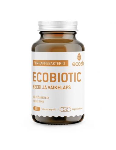 Ecobiotic beebi ja väikelaps piimhappebakterid