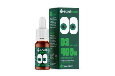 VITAMINAS D3, 400 TV lašai,...
                         