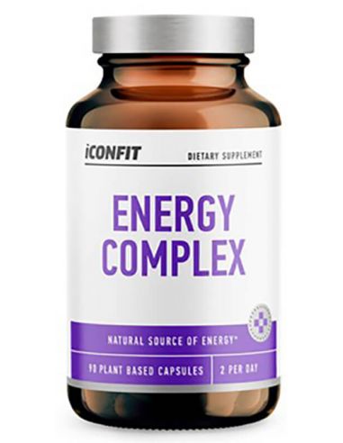 iconfit energy complex 90 kapslit – looduslik energia ja vastupidavuse tugi