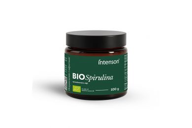 Intenson BIO spirulina pulber 100 g – mahe supertoit igapäevaseks kasutamiseks