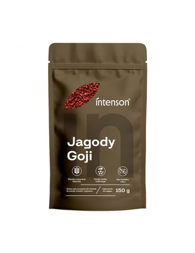 Intenson kuivatatud goji marjad 150 g – looduslik taimne snäkk igapäevaseks kasutamiseks