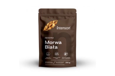 Intenson kuivatatud valge mooruspuu 150 g – looduslik taimne snäkk