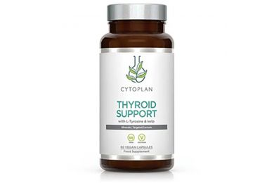 cytoplan thyroid support 60 tabletti – kilpnäärme loomulik tugi, kelp ja l-türosiin