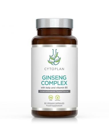 cytoplan ginseng complex 60 kapslit – adaptogeenne ženšenn, energia ja stressi tugi
