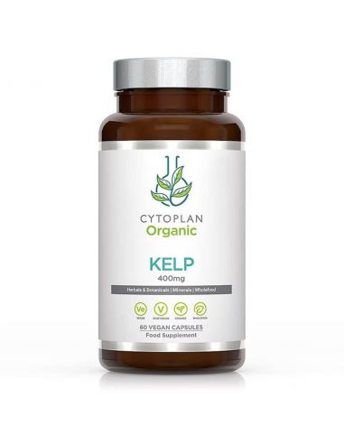 Mahe pruunvetikas Kelp Cytoplan 60 kapslit – orgaaniline joodiallikas kilpnäärme toetuseks | biolife.ee