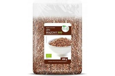 Ekologiškos linų sėklos 400g
                         