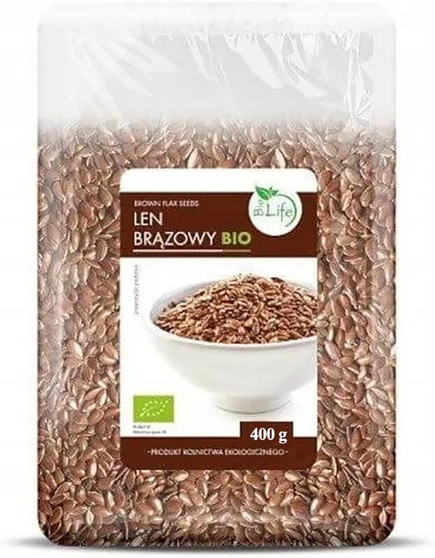 Mahe linaseemned 400g – orgaanilised kiudainerikkad seemned | biolife.ee