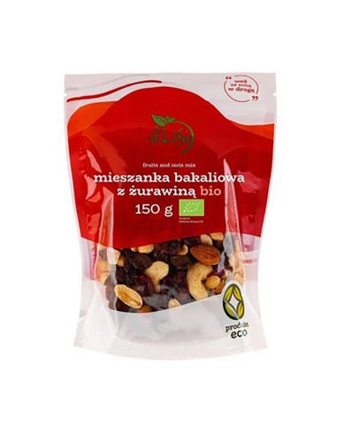 Mahe pähklite ja puuviljade segu tudengieine 150g – orgaaniline pähkli ja marjasegu | biolife.ee