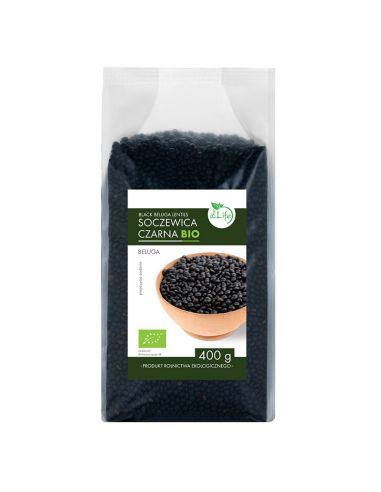 Mahe beluuga läätsed 400g – orgaanilised mustad läätsed kiudainete allikas | biolife.ee