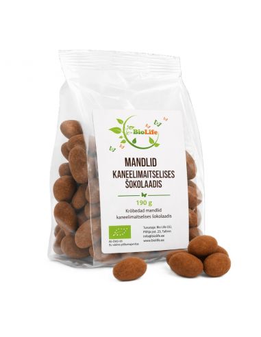 Mandel kaneelimaitselises šokolaadis 175g