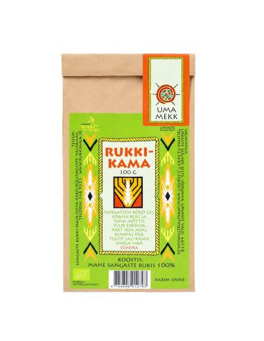 Mahe Rukkikama 300 g UMA Mekk 100 protsenti Sangaste rukist kamajahu