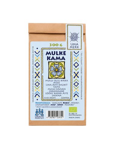 Mahe Mulgi Kama 300g, UMA Mekk, röstitud linaseemnetega Eesti kamajahu