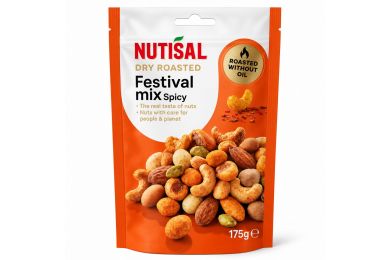 NUTISAL Festival Mix vürtsikas pähklisegu 175 g pakend