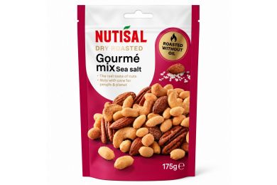 NUTISAL Gourmé Mix meresoolaga pähklisegu 175 g pakend
