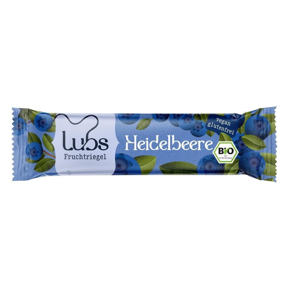 Mahe mustikabatoon Lubs 30 g – gluteenivaba ja vegan