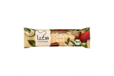 Mahe India pähkli-datlibatoon Lubs 40 g – vegan puuvilja-pähklibatoon