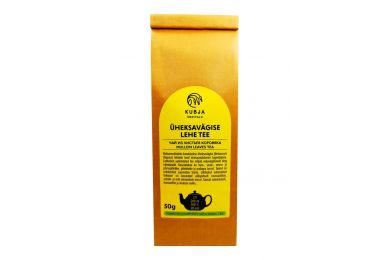 „Kubja Herb Farm“ devynių stiprumų lapelių arbata 50 g – žolelių arbatos pakuotė