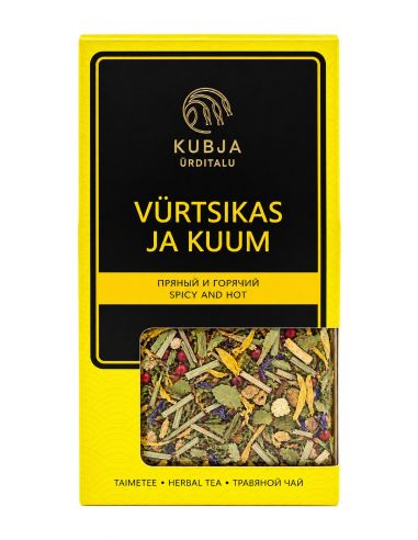Kubja Ürditalu taimetee Vürtsikas ja kuum 50 g
