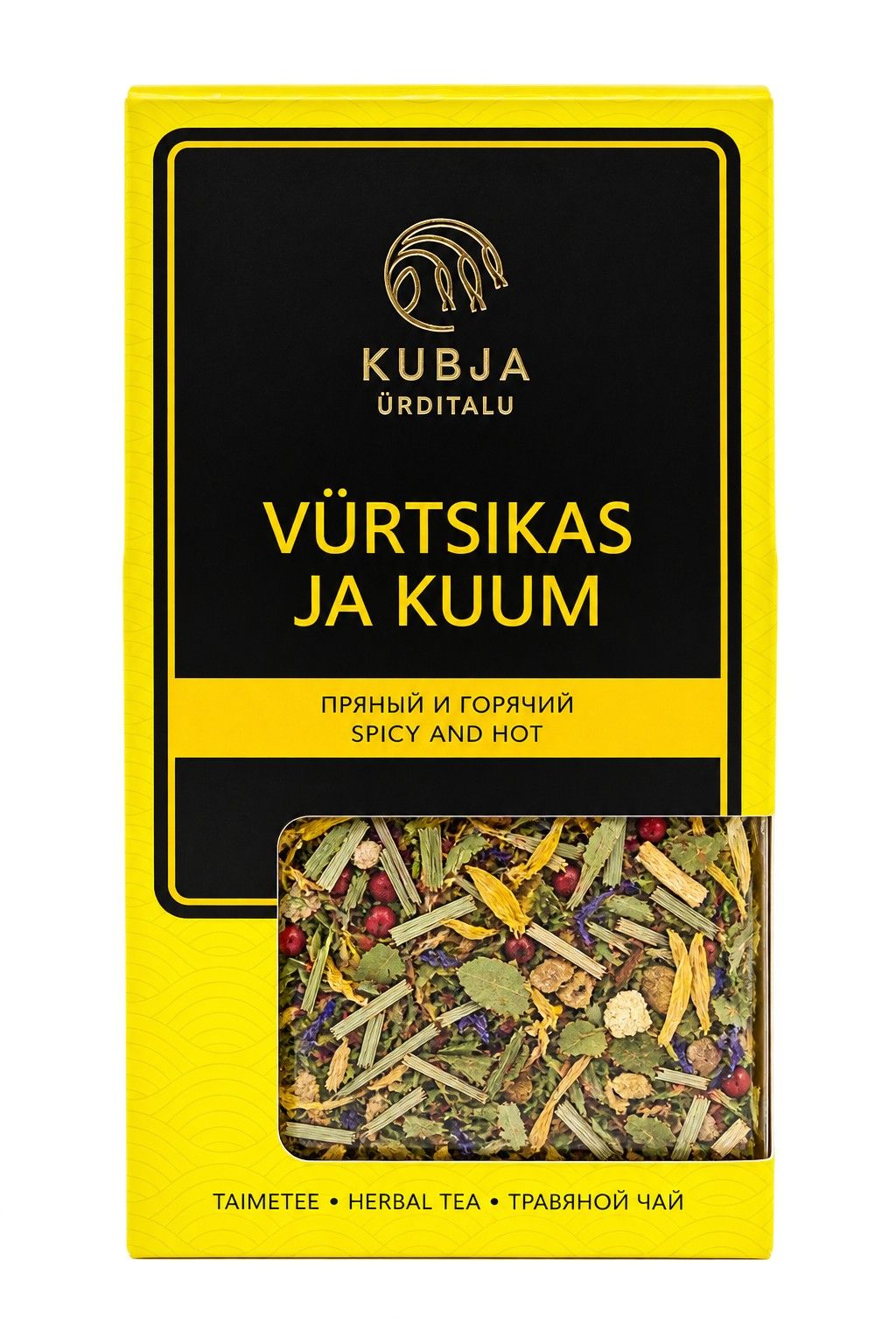 Kubja žolelių arbata Aštri ir karšta 50 g